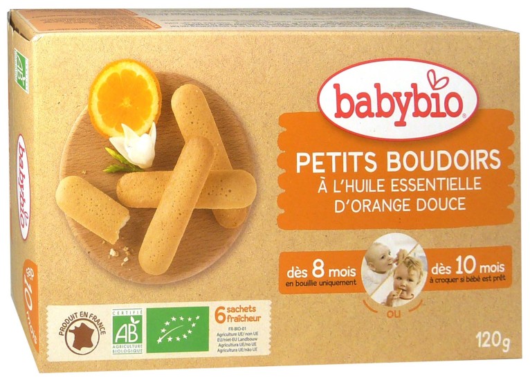 BABYBIO PETITS BOUDOIRS 6 SACHETS FRAICHEUR 120 G