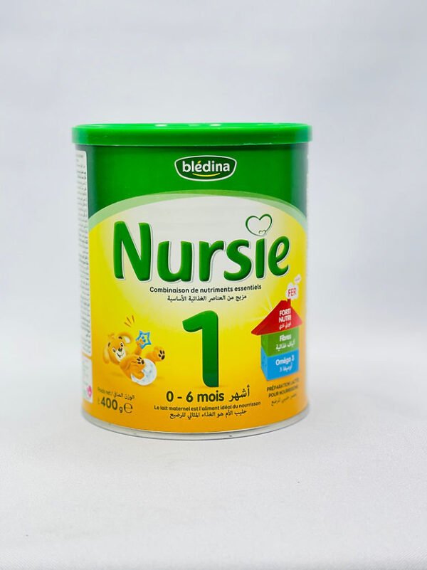 Lait Blédina Nursie 1er Âge 400g  0 à 6 mois Lait en poudre pour nourrisson